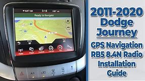 2011-2020 Dodge Journey - 4" to 8.4" Factory GPS Navigation Upgrade - Easy Plug & Play Install!