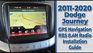 2011-2020 Dodge Journey - 4" to 8.4" Factory GPS Navigation Upgrade - Easy Plug & Play Install!