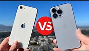 iPhone SE (2022) vs. iPhone 13 Pro Camera Comparison