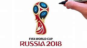 How to Draw the FIFA WORLD CUP RUSSIA 2018 Logo