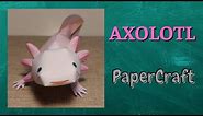 031 - Axolotl PaperCraft Model 😀