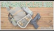 Bino Harness Holster Modification - Marsupial Gear, S&W10mm, Athlon Midas EDC, and TLR-7A Light