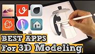 3D Modeling Apps For ios (Ipad/iphone)