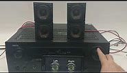 Bose Lifestyle Acoustimass Double Cube Black Speakers Test