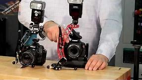 ProMediaGear Boomerang Flash Bracket for DSLR cameras Made In USA