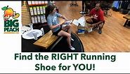 Big Peach Shoe Fitting Process | Find the RIGHT Running Shoe for YOU!
