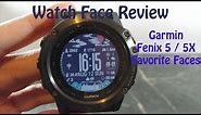Garmin Fenix Watch Face Review : Favorite Watch Faces for Gamin Devices Fenix 5 / Fenix 5X