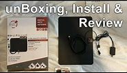 HDTV Digital Antenna - Unbox, Install, Review - U Must Have