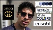 Gucci Eyeglasses With Sapphire GEN8 Transitions Style Color Lenses | Lensabl Review | GG0605O 002