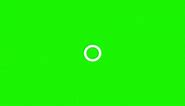Download Loading white circle icon on transparent background, with green screen. for free