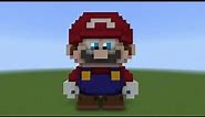 How to build Mario in Minecraft (with action feature)