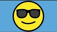 SMILING FACE WITH SUNGLASSES EMOJI MEANING, SUNGLASSES EMOJI #cool #confident #carefree #sunnyday