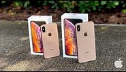 iPhone XS vs iPhone XS Max Unboxing with Camera Test!