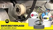 How to Replace a Tumble Dryer Drive Belt (LG)