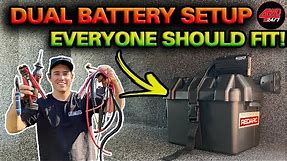 SIMPLE, AFFORDABLE Dual battery setup that works! EASY DIY 12V tips you’ve NEVER seen before!
