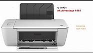How To Install Hp DeskjetInk Advantage 1515 Printer At Home.