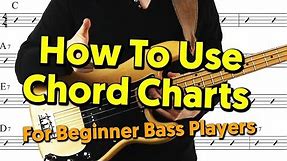 Beginner Bass Player Guide To Chord Charts