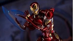 ThreeZero DLX Avengers infinty Saga Iron Man MK50 Review