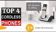 Top 4 Cordless Phone in 2024- best cordless phones- REVIEWD
