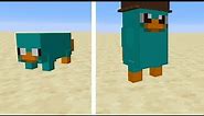 I Made Perry The Platypus in Minecraft + DOWNLOAD