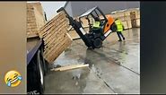 Forklift Fails Compilation Video