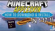 How to Download & Install the AppleSkin Mod in Minecraft 1.17.1