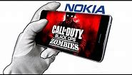 CALL OF DUTY ZOMBIES ON NOKIA PHONE CHALLENGE!