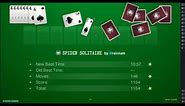 Spider Solitaire by Brainium (Free game for Android)