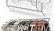 JANAUG Acrylic Belt Organizer Storage Belt Hangers for Men Tie and Belt Organizer for Closet 7 * 2 Sets
