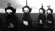 Teletubbies In Black & White Look Like A Horror Show