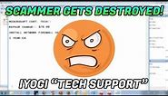 Tech Support Scam / Scammer destroyed!! - 1-888-965-8445 - www.iyogi.com