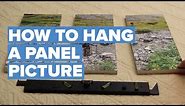 How to Hang A Panel Picture or Triptych