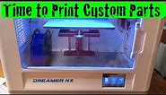Flashforge Dreamer NX 3d Printer First Look