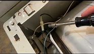 Whirlpool / Kenmore 90 series dryer not getting hot - thermal cutoff fuse repair / replacement