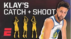 Klay Thompson is better at catch-and-shoot 3s than anyone in NBA history | Signature Shots