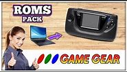 PACKS ROMS GAME GEAR 2023🕹️| Fullset Roms #roms #pack #fullset #gamegear
