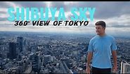 BREATHTAKING 360° VIEWS OF TOKYO 🇯🇵 Shibuya Sky Building observation deck!