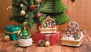 WOODERFUL LIFE Wooden Swaying Music Box | A Christmas Concert | 1062416 | Hand Painting Most Popular Design Wonderful Gift for Family from Sustainable Forest | Plays - The Twelve Days of Christmas