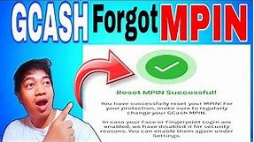 HOW TO RESET GCASH FORGOT MPIN 2024 - iOS and Andriod