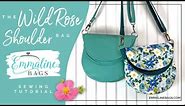 How to Sew the Wild Rose Shoulder Bag by Janelle MacKay of Emmaline Bags