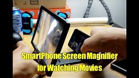 Smartphone Screen Magnifier Amplifier Projector for Watching Movies