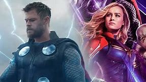 'Avengers: Endgame' Fan Art Imagines Awesome Lost Captain Marvel and Thor Trailer Scene
