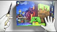 Xbox One MINECRAFT Console Unboxing (Limited Edition Bundle) + Creeper & Pig Controllers