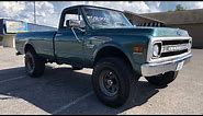 Test Drive 1970 Chevy K20 SOLD $14,900 Maple Motors #751