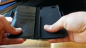 Dreem Fibonacci 2-in-1 Wallet-Case for iPhone 6-Plus & 6s-Plus, Magnetic Detachable Shock-Proof T...