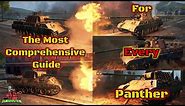 Complete Panther Tank Playing Guide For EVERY Panther + Tutorial (War Thunder)