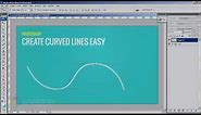 How to Draw Curved Lines in Photoshop