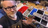 Adam Savage Builds a LEGO Sorting and Storage System!