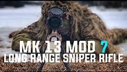 Accurate But Short-lived MK 13 MOD 7 .300 WIN MAG Long Range Sniper Rifle