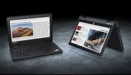 Think Innovation Minute: Lenovo ThinkPad 11e Rugged Design For Education